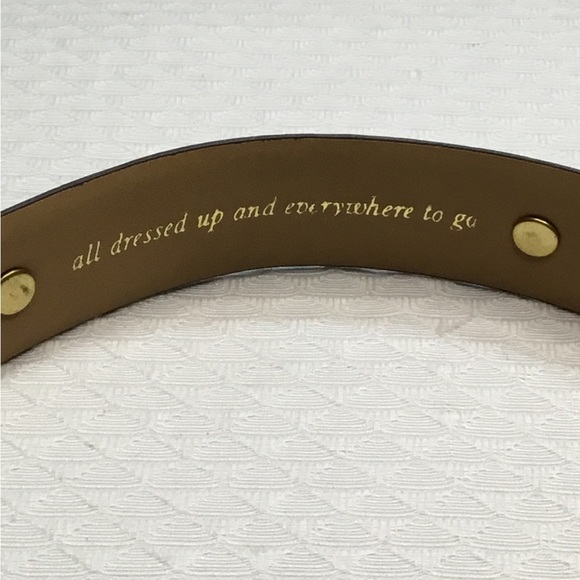 Kate Spade leather belt